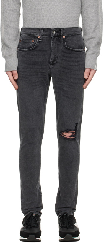 Photo: rag & bone Black Fit 1 Jeans