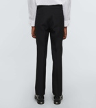 Givenchy - Chain-detail wool slim pants