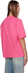 Acne Studios Pink Relaxed Fit T-Shirt