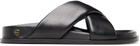 ANINE BING Black Emi Sandals