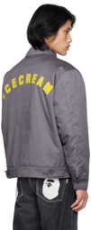 ICECREAM Gray Work Jacket