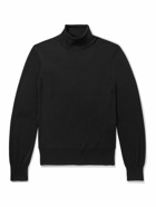 TOM FORD - Cashmere and Silk-Blend Rollneck Sweater - Black