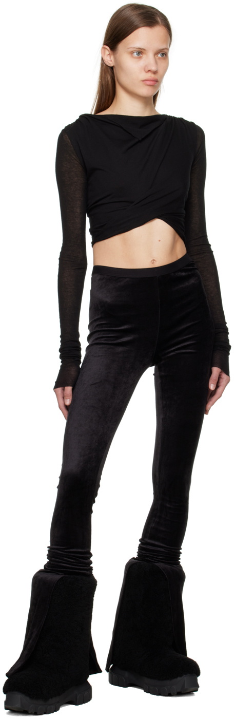 Rick Owens Lilies Black Carmen Lounge Pants