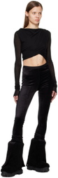 Rick Owens Lilies Black Carmen Lounge Pants