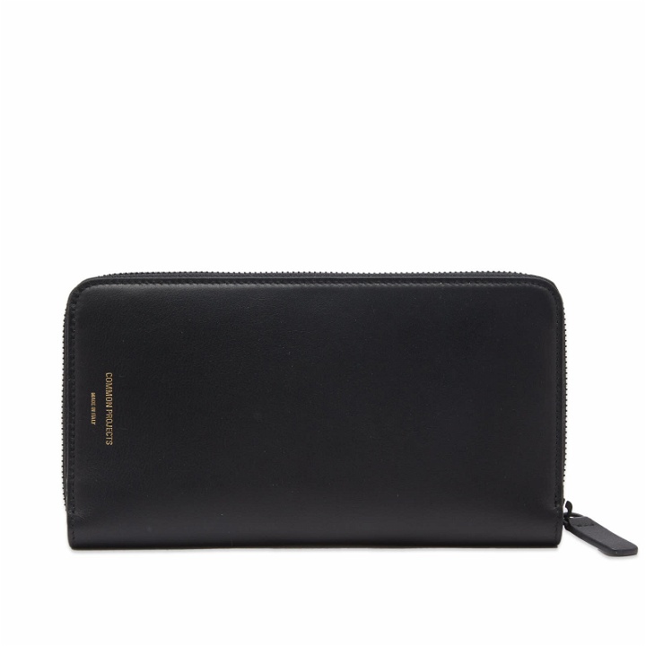 Photo: Common Projects Men's Continental Wallet in Black