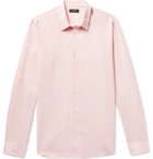 Theory - Irving Slub Linen and Cotton-Blend Shirt - Pink