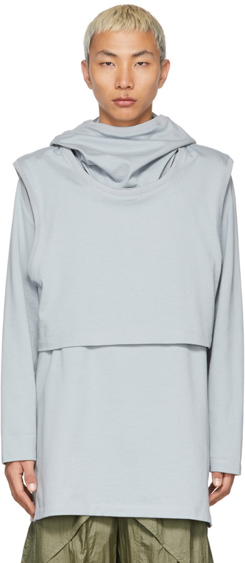 Photo: A. A. Spectrum Blue Vetu Hoodie Set
