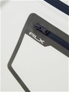 RLX Ralph Lauren - Logo-Print Stretch-Jersey Half-Zip Top - White