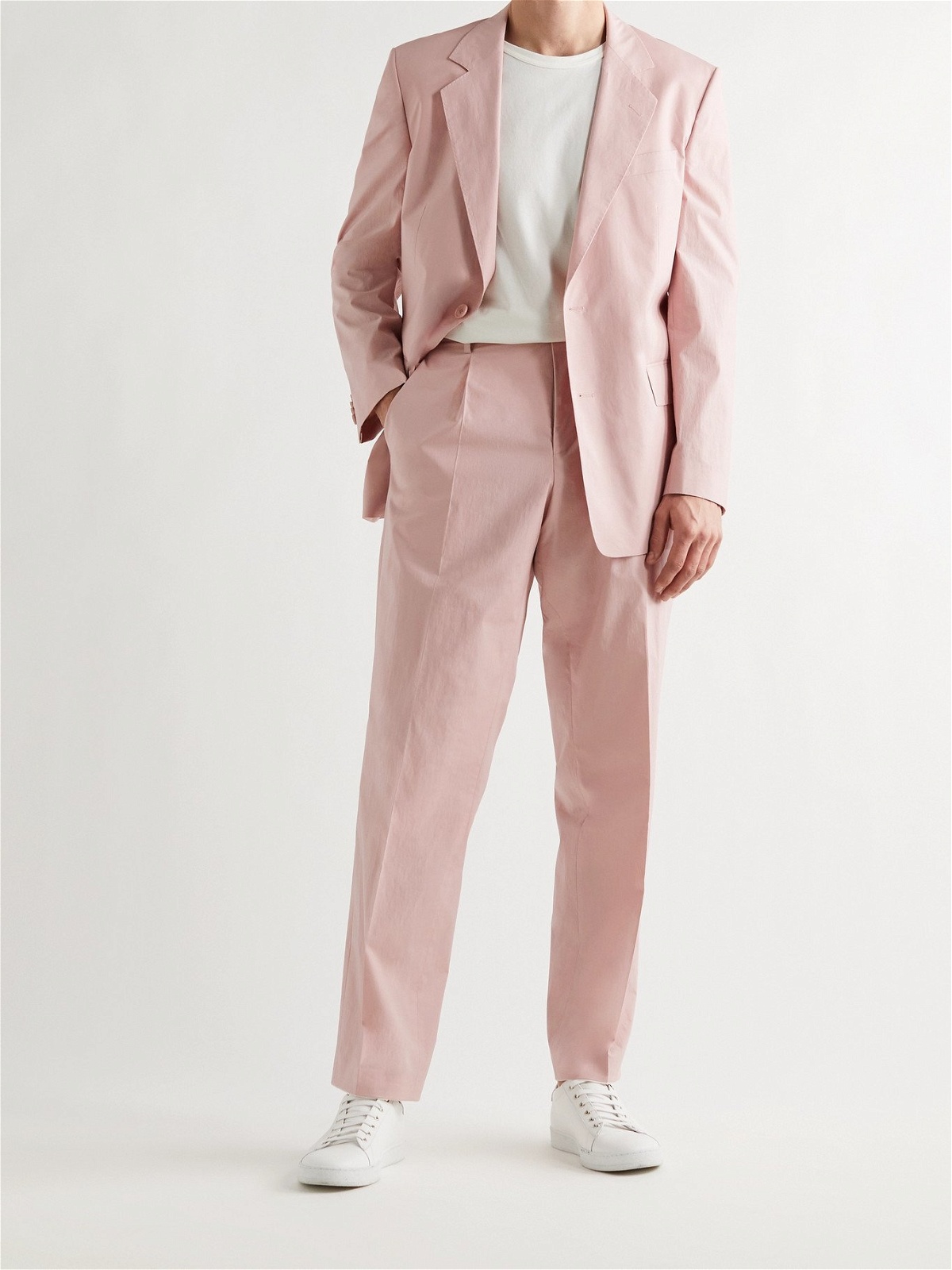Hugo Boss Grape Slim Fit Tapered Cotton Corduroy Drawstring Suit Trousers,  $113 | MR PORTER | Lookastic