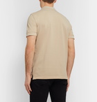 TOM FORD - Slim-Fit Cotton-Piqué Polo Shirt - Neutrals