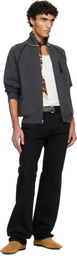 Isabel Marant Gray Sergio Cardigan Jacket