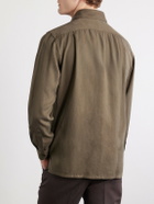 J. Mueser - TENCEL™ Lyocell-Twill Shirt - Green
