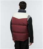 Undercover - Faux shearling-trimmed down vest