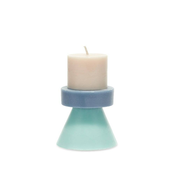 Photo: Yod and Co Stack Candle Mini in Nude/Powder Blue/Celeste