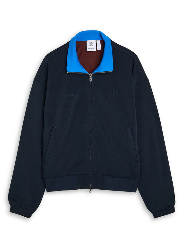 Photo: Adidas X Wales Bonner X Wales Bonner Piqué Jersey Track Jacket Navy