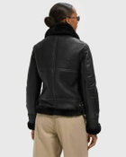 Schott NYC LCW1257 JACKET Black Womens Bomber Jacket