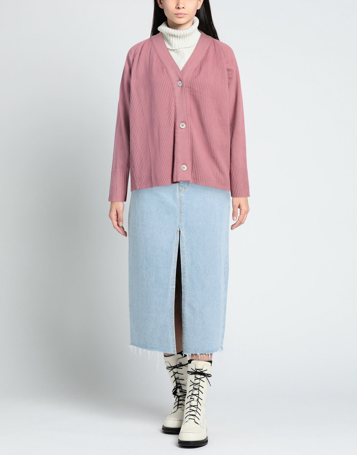 Crossley Womens Cardigan Antique rose