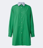 Loewe Double L cotton poplin shirt dress