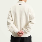 Fear of God ESSENTIALS Men's Signature 90s Polo Sweatshirt in Oatmeal Heather