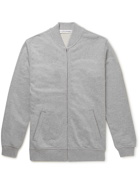 Comme des Garçons SHIRT - KAWS Printed Cotton-Jersey Zip-Up Cardigan - Gray