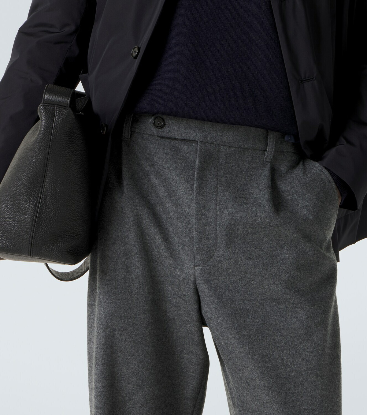 Jil Sander Wool wide-leg pants
