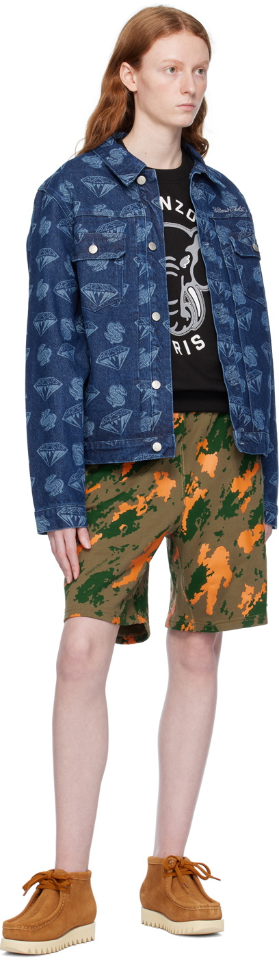 Kenzo Black Kenzo Paris Elephant 'Varsity Jungle' Sweatshirt
