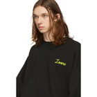 Amiri Black Oversized Lovers Sweatshirt