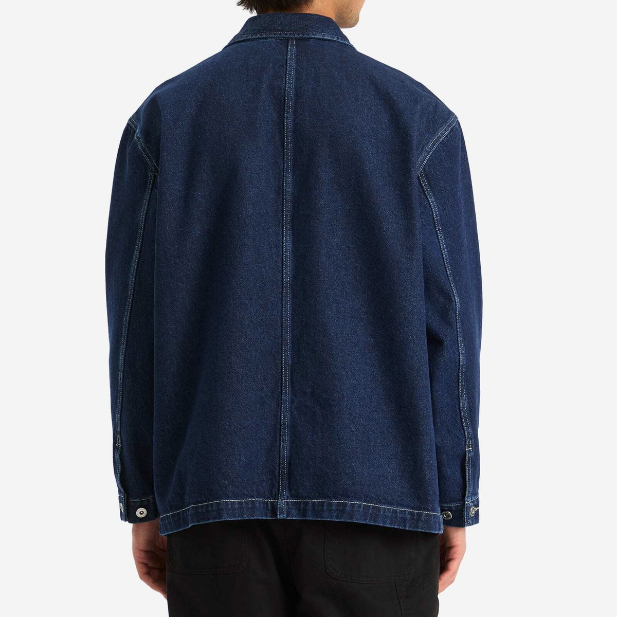 Polar Skate Co. Men's Ezra Denim Jacket in Indigo