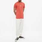 Calvin Klein Men's Monogram Logo T-Shirt in Rhubarb Red