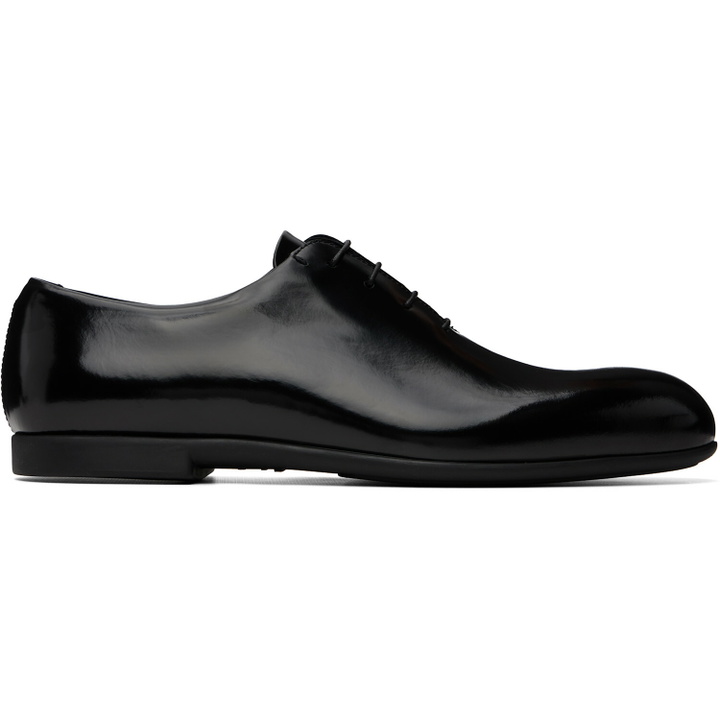 Photo: Jil Sander Black Lace-Up Oxfords