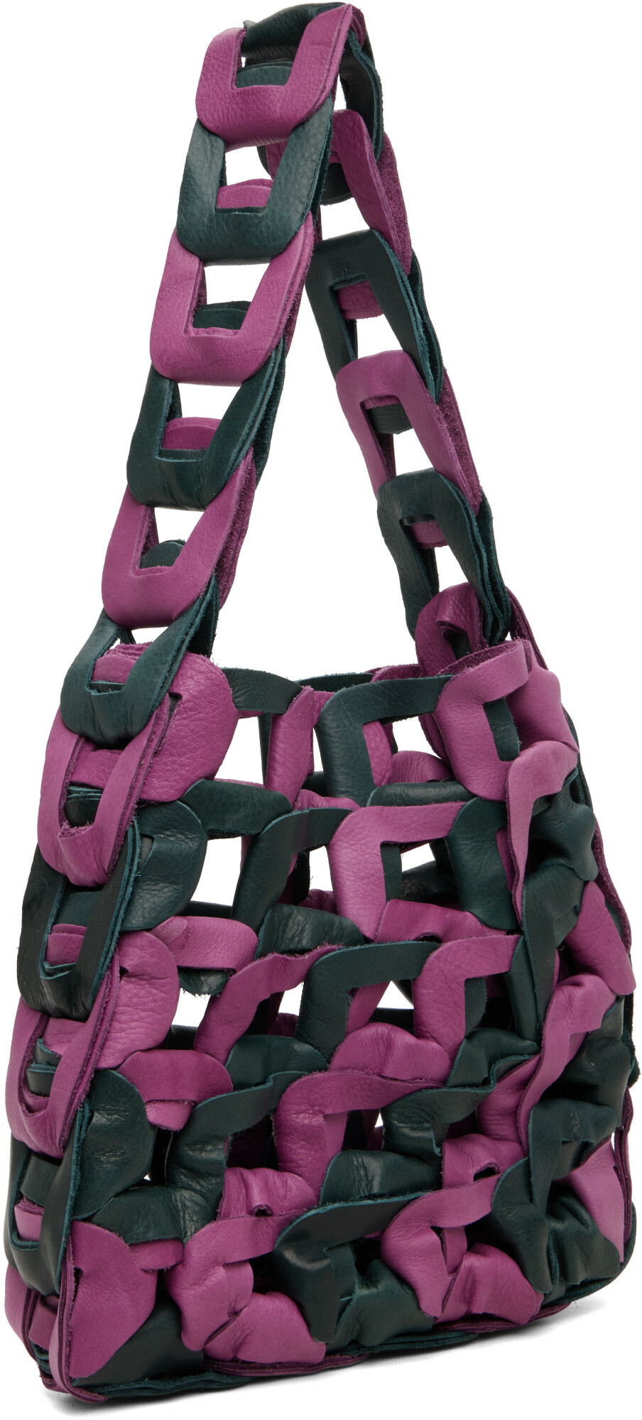SC103 Navy & Purple Links Bag