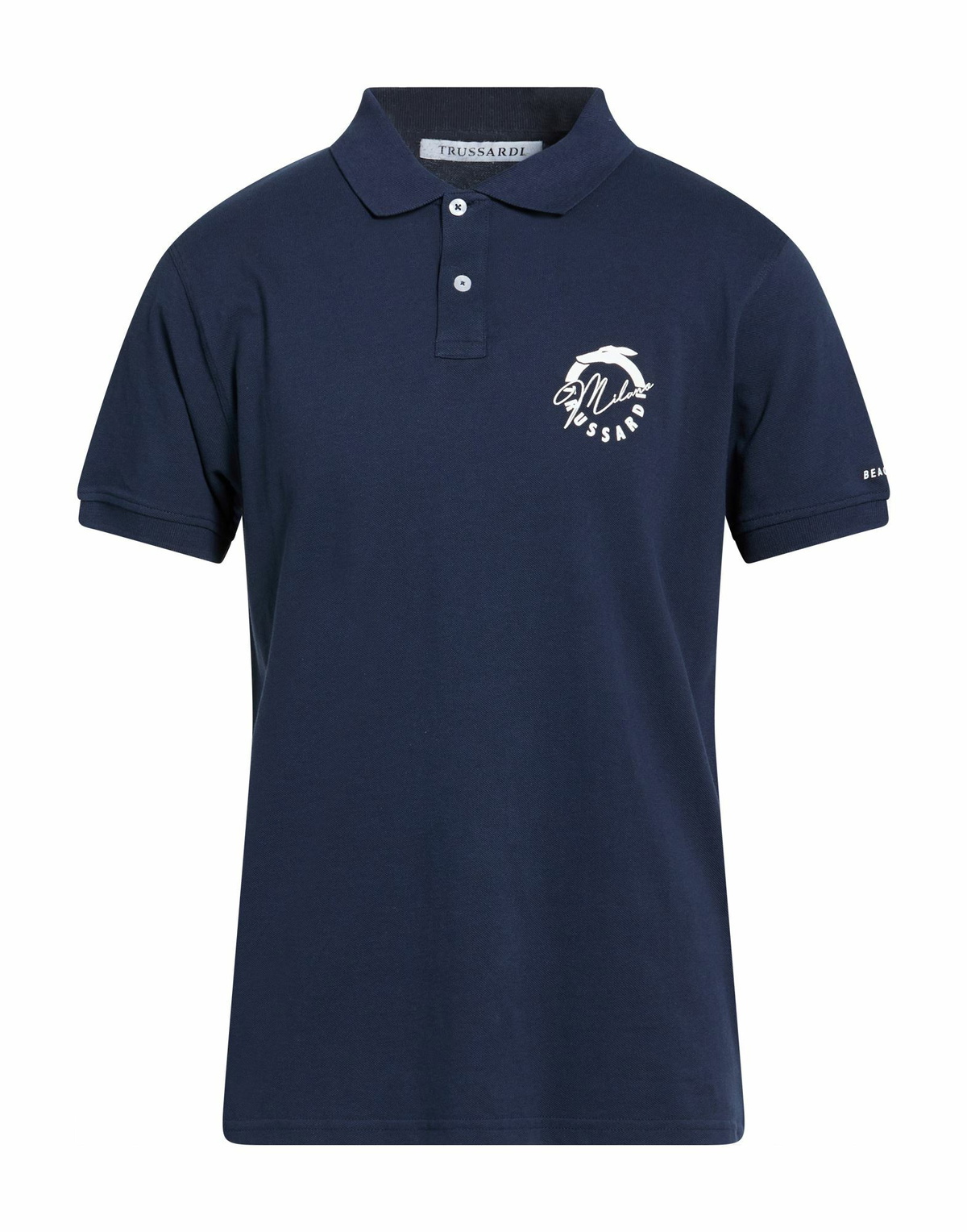 Trussardi Mens Polo shirt in Navy
