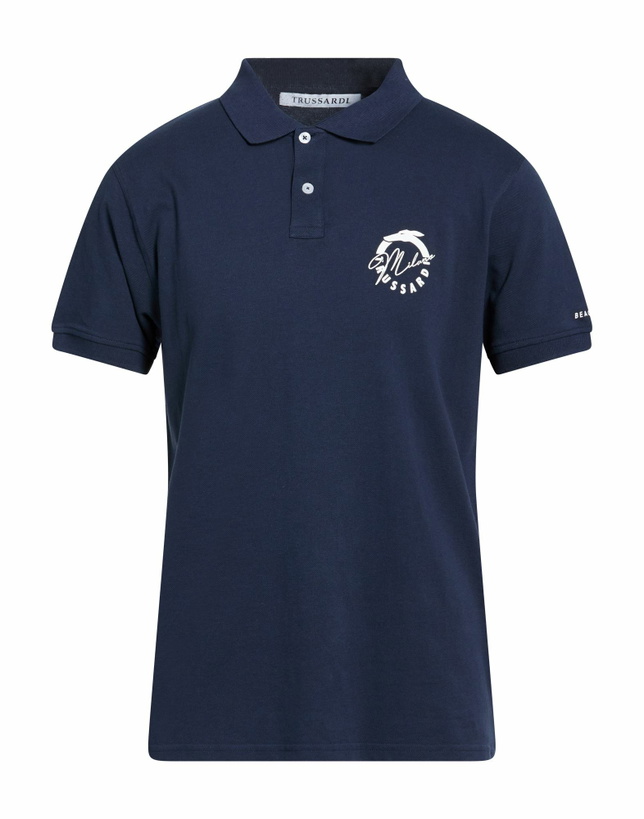Photo: Trussardi Mens Polo shirt in Navy