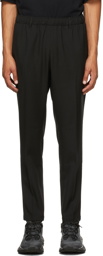 N.Hoolywood Black Tapered Easy Trousers