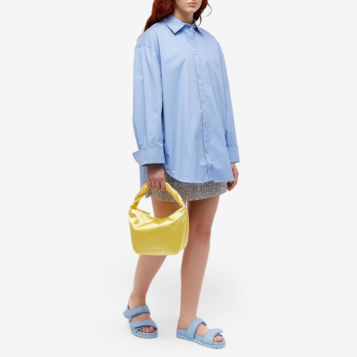 Stine Goya Women's Ziggy Mini Hobo Bag in Lemon Stine Goya
