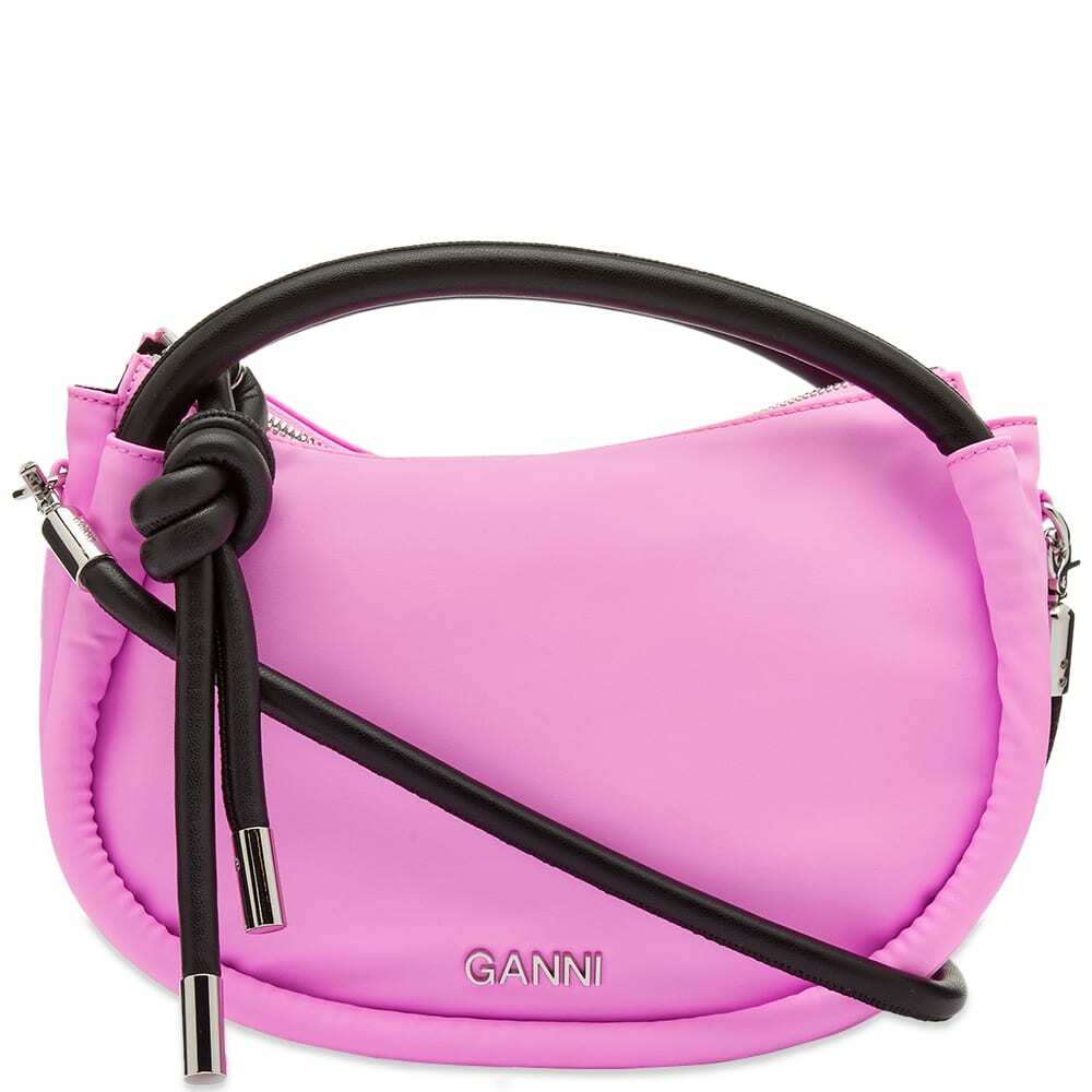 GANNI Women's Knot Mini Bag in Cyclamen GANNI