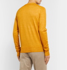 Etro - Slim-Fit Wool Sweater - Yellow