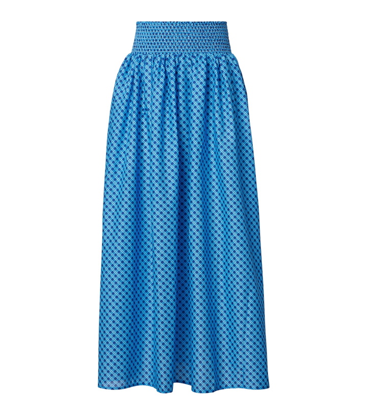 Photo: Montce Millie plaid cotton maxi skirt