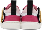 Moschino Baby Pink Teddy Sneakers