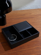 Smythson - Valet Panama Cross-Grain Leather Tray