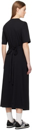 Max Mara Leisure Black Pisano Midi Dress