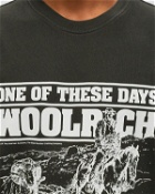 One Of These Days One Of These Days X Woolrich T Shirt Black/White - Mens - Shortsleeves