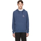 PS by Paul Smith Blue Cycling Monkey Hoodie