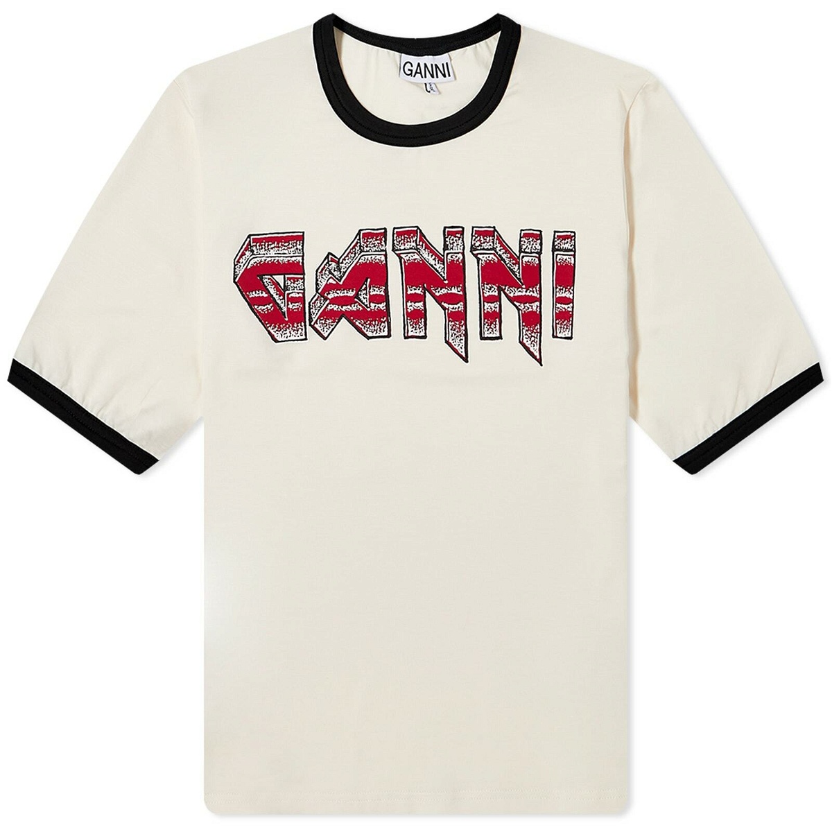 Women's Logo T-shirt, GANNI