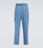 King & Tuckfield - Grant high-rise wide-leg jeans