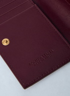 Bottega Veneta Small Intrecciato Bi-Fold Wallet