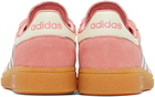 Sporty & Rich Pink & White adidas Originals Edition Handball Spezial Sneakers