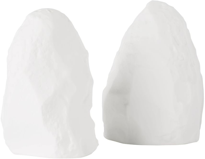 1882 Ltd. White Crockery Salt & Pepper Shakers