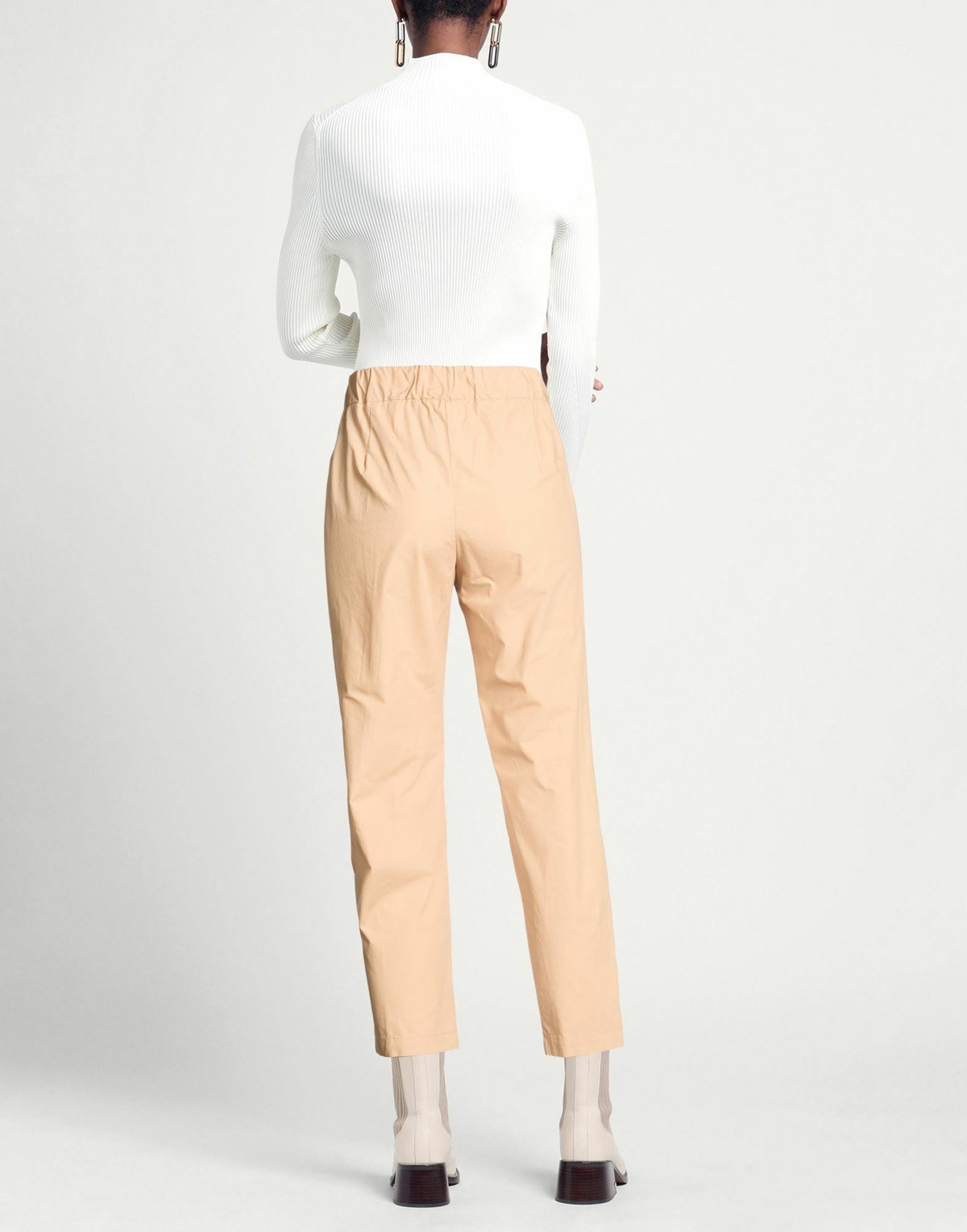 Alessia Santi Womens Pants in Beige