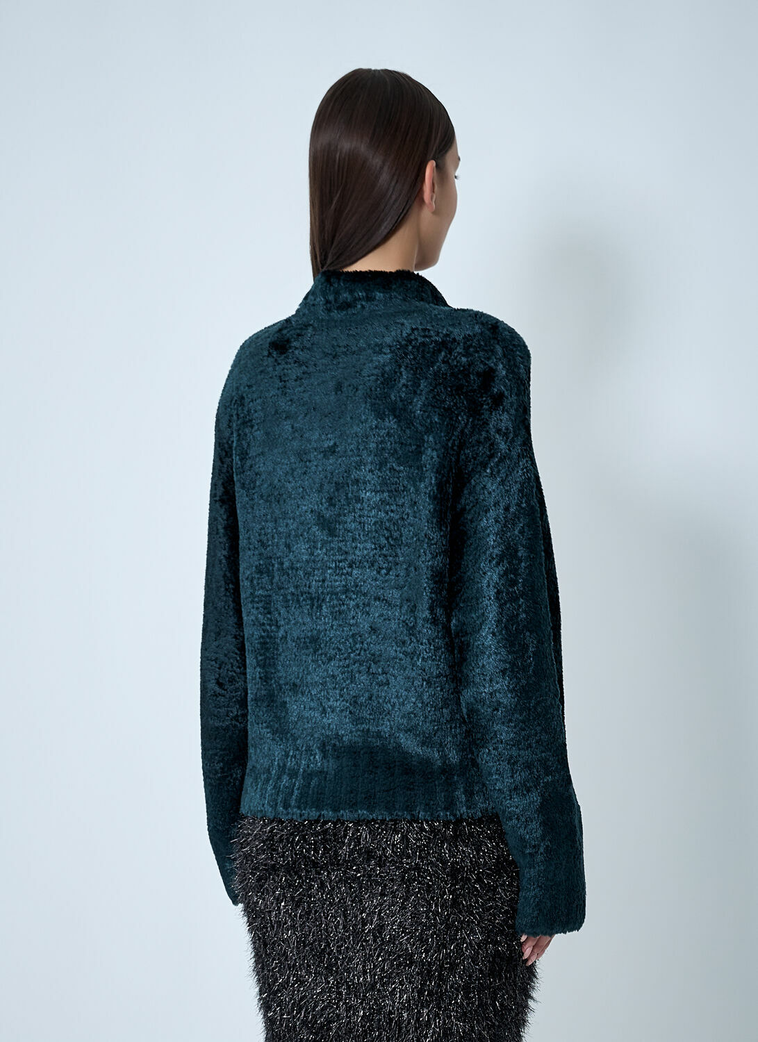 Lacoste Velour Polo Sweater